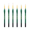 Synthetic Fiber Brush Set 6 pcs ergonomic