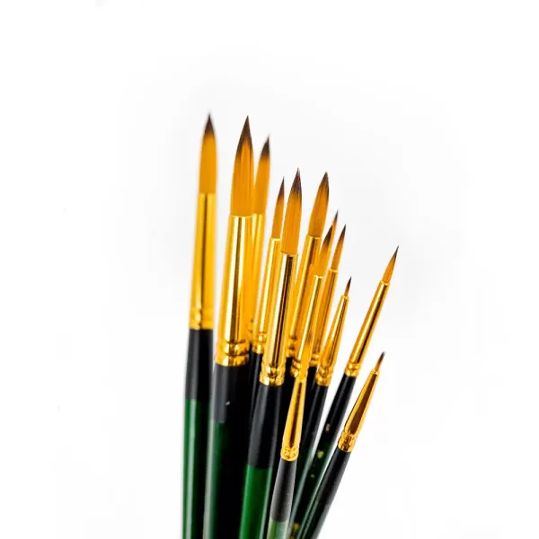 Watercolor Brushes Round