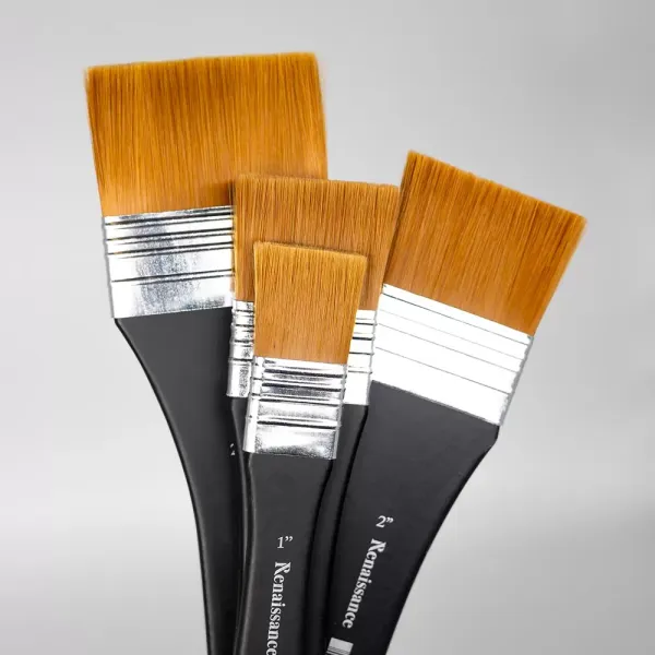 Wide Brushes Flat