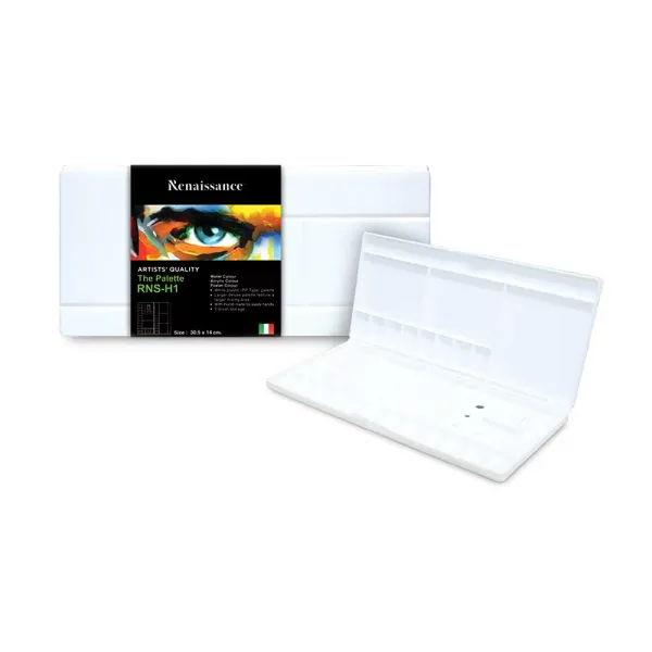 Paint Palette with lid 30,5 x 14 cm