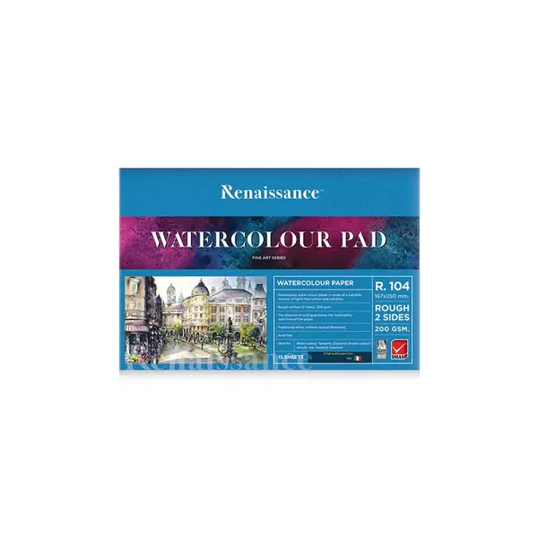Watercolour Pad 167 x 250 mm, 200 g