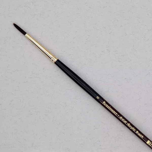 Acrylic Colour Brush Round, size 6