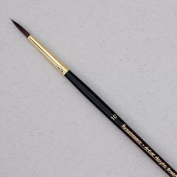 Acrylic Colour Brush Round, size 10