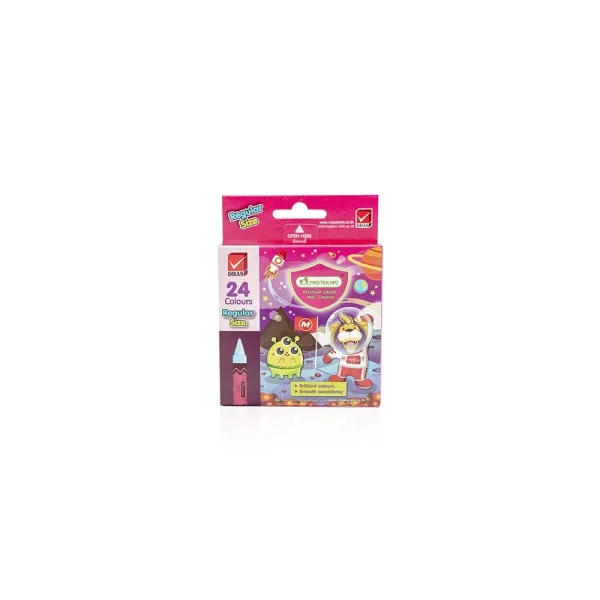 Wax Crayons 24 colours