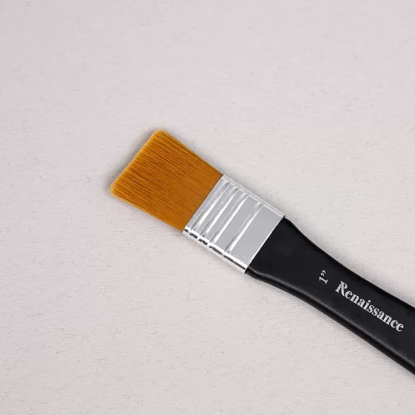 Leveä syntettinen sivellin 2,5 cm