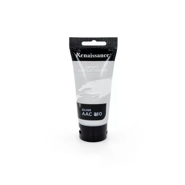 Akryylimaali 75 ml, Silver