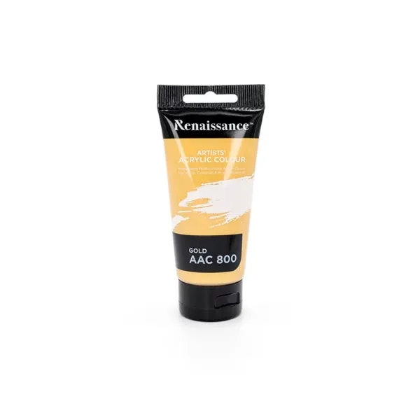 Akryylimaali 75 ml, Gold