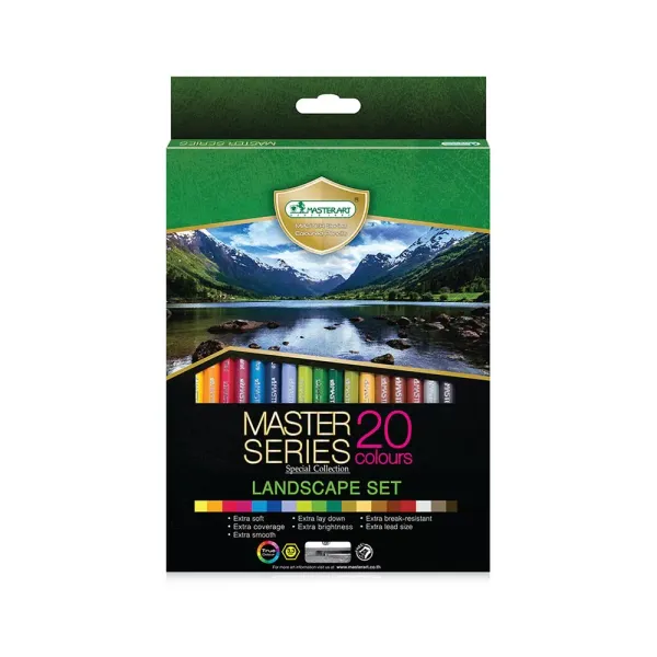 Coloured Pencils 20 pcs Landscape Set