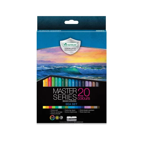 Coloured Pencils 20 pcs Sea Set