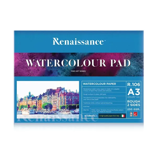 Watercolour Pad A3, 200 g