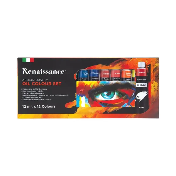 Oil Colour Set 12 x 12 ml