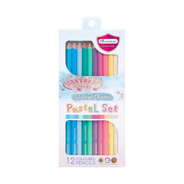 Coloured Pencils 12 pcs Vintage Dream