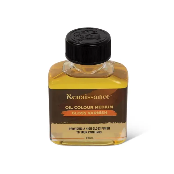 Gloss Varnish 100 ml, Oil Colour