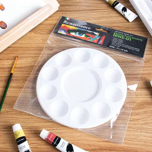 Round Paint Palette 17 cm