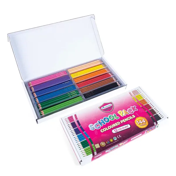 Coloured Pencils 144 pcs
