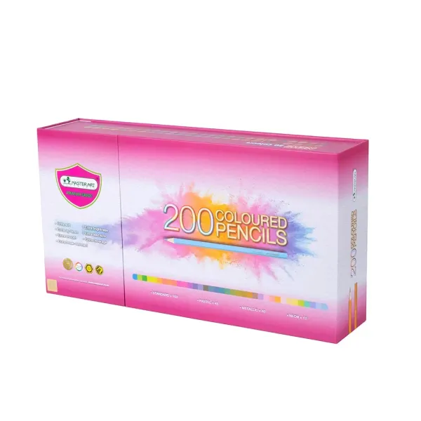 Coloured Pencils 200 pcs