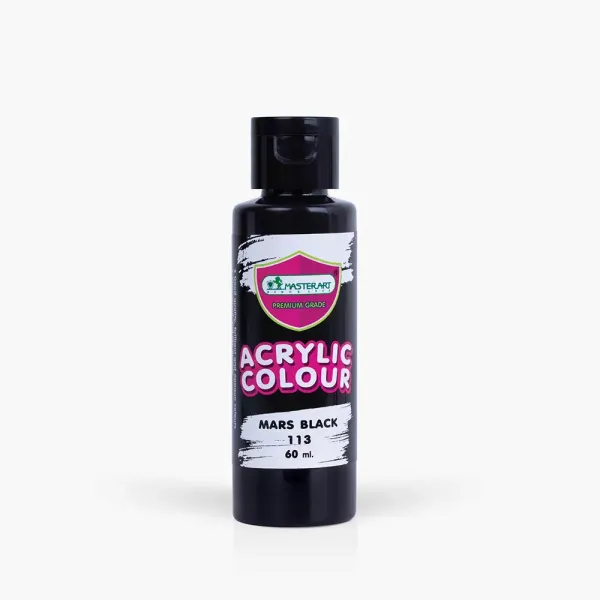 Akryylimaali 60 ml, Mars Black