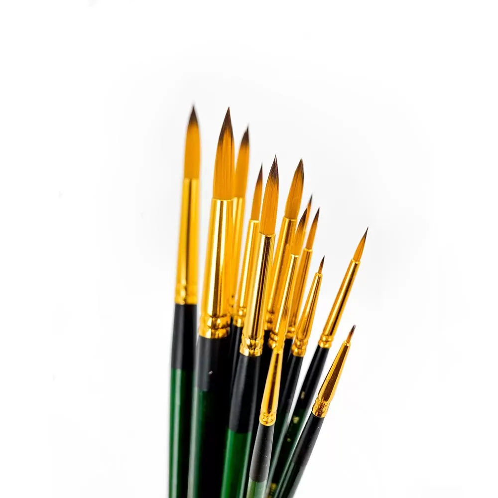 Pyöreät vesivärisiveltimet