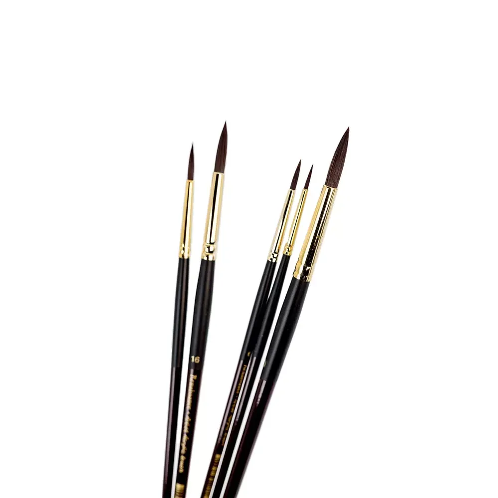 Pyöreät akryylimaalisiveltimet