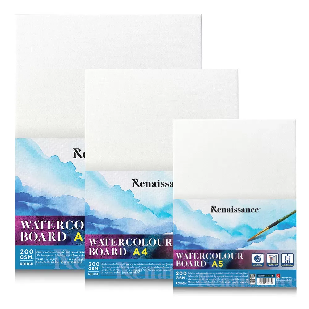 Maalauspahvit vesiväreille