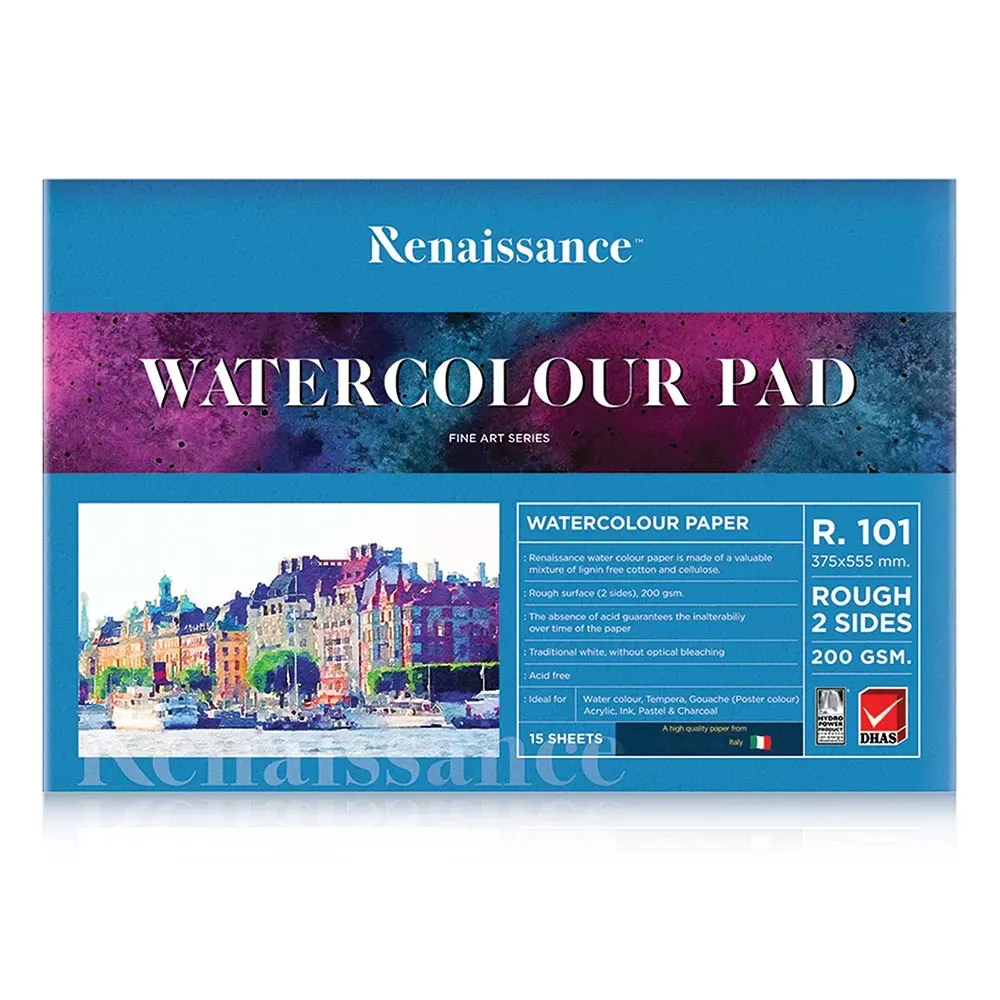 Vesivärilehtiö 375 x 555 mm, 200 g