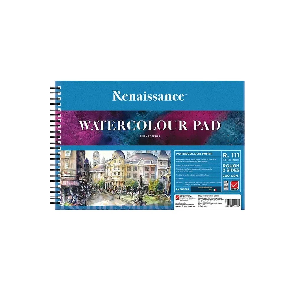 Vesivärilehtiö 190 x 280 mm, 200 g