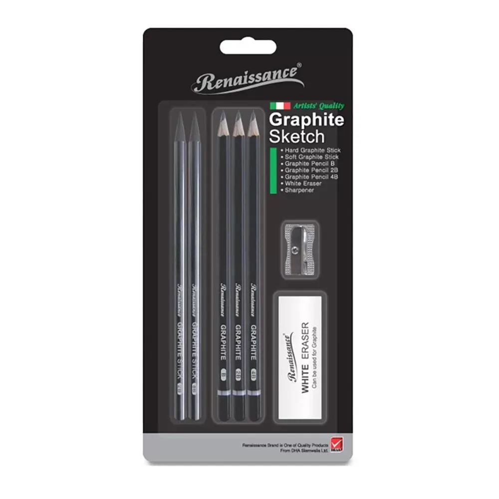 Luonnostelusetti 7-osainen