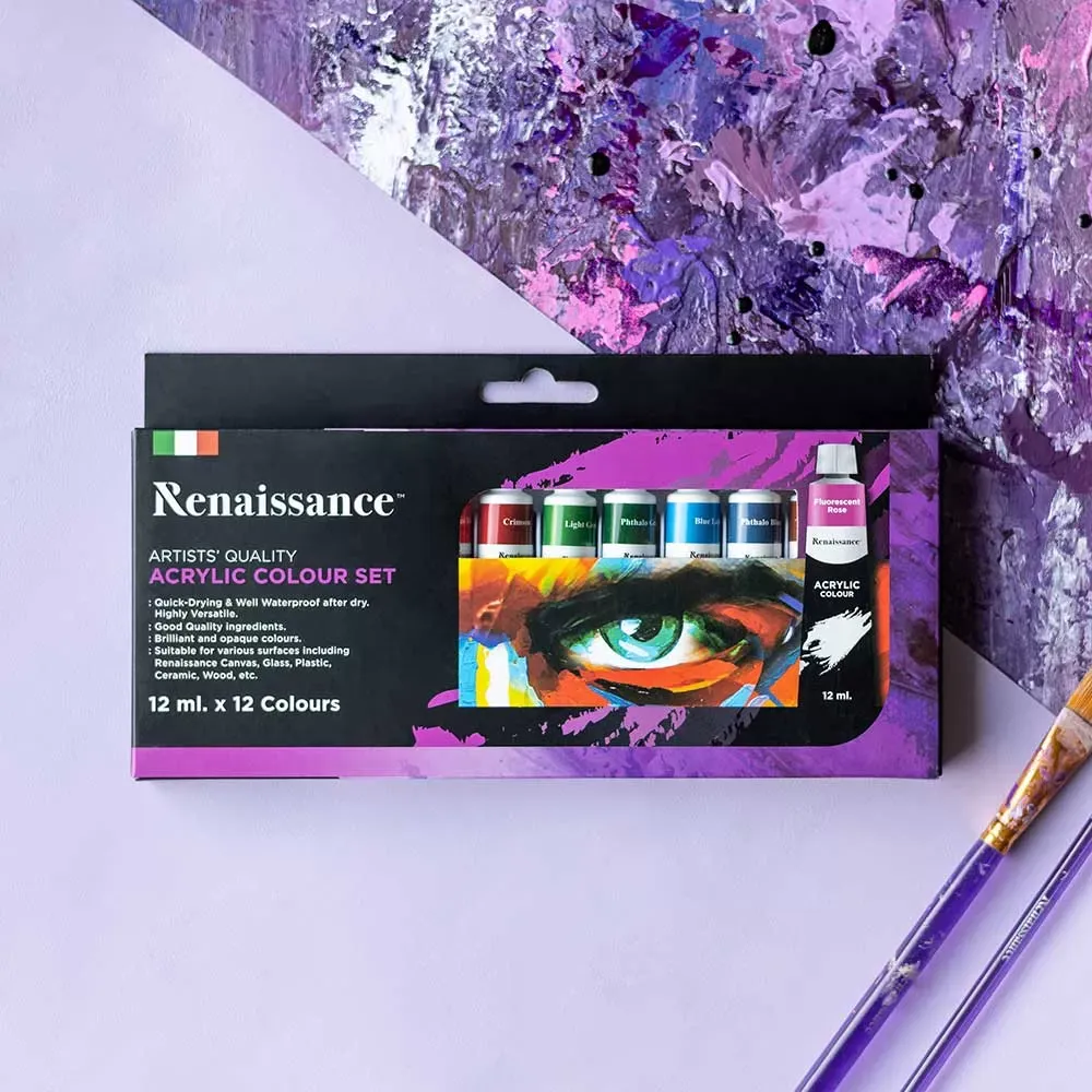 Akryylivärit 12 x 12 ml