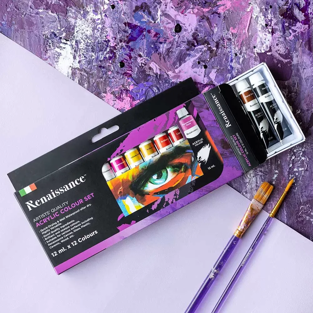 Akryylivärit 12 x 12 ml