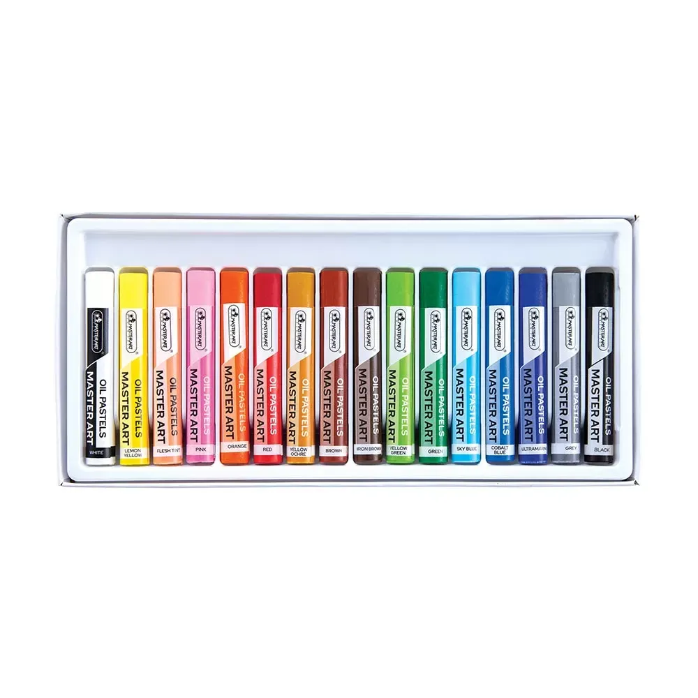 Öljypastelliliidut 16 väriä