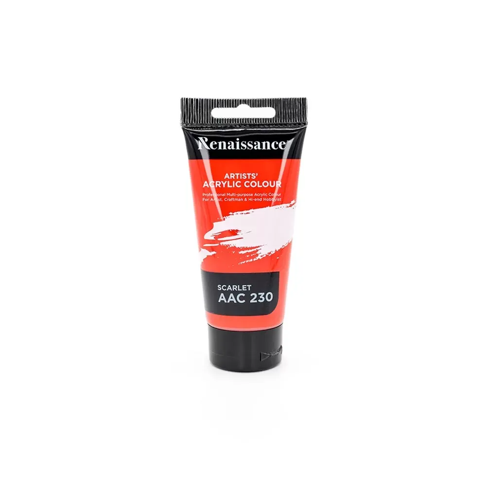 Akryylimaali 75 ml, Scarlet