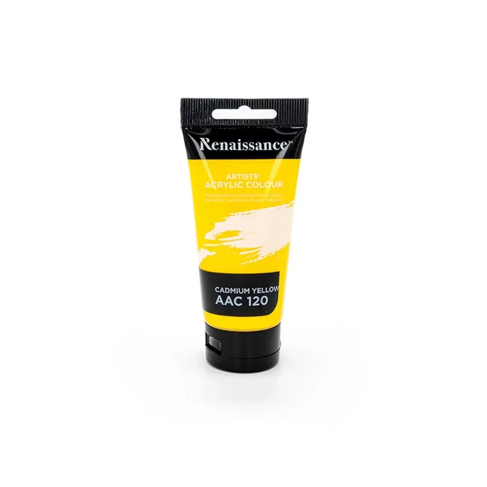 Akryylimaali 75 ml, Cadmium Yellow