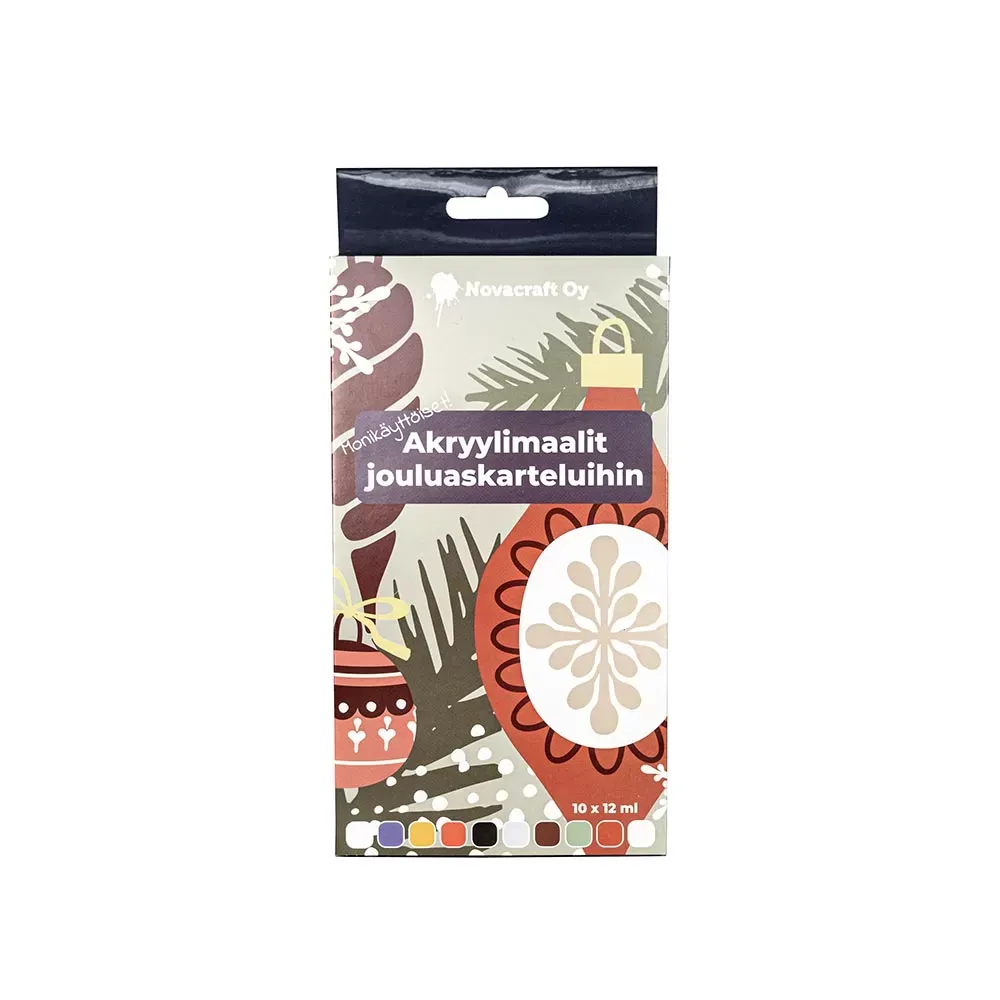 Akryylimaalit 10 x 12 ml