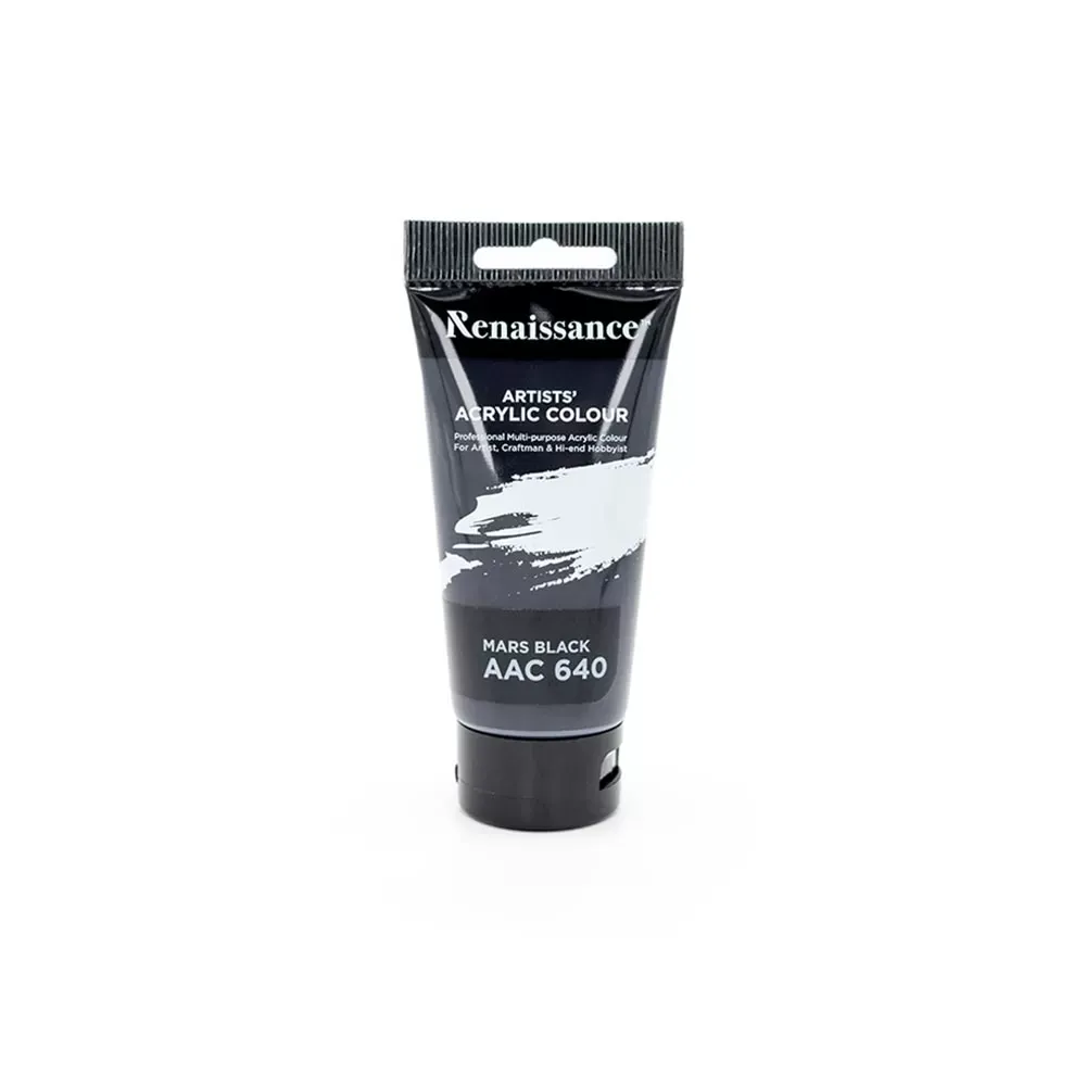Akryylimaali 75 ml, Mars Black