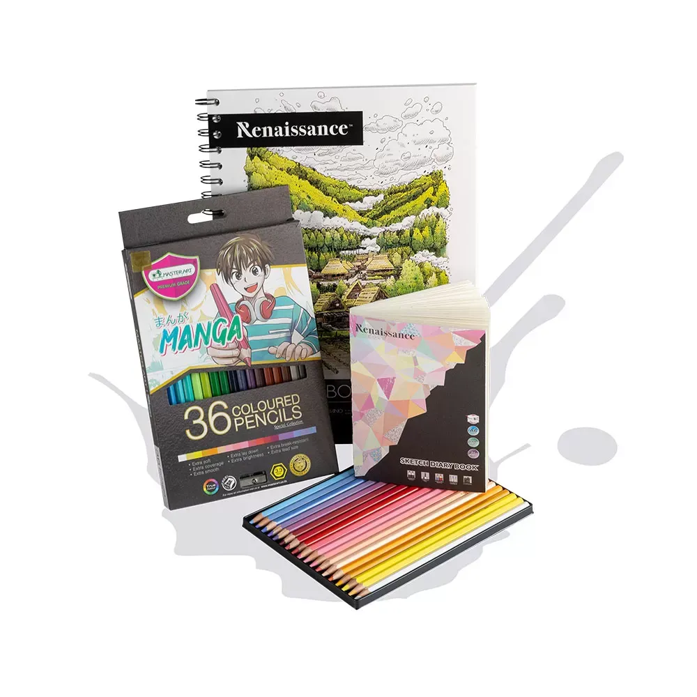 Piirtäjän tarvikesetti