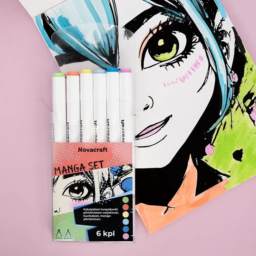 Tussit 6 kpl Manga Set