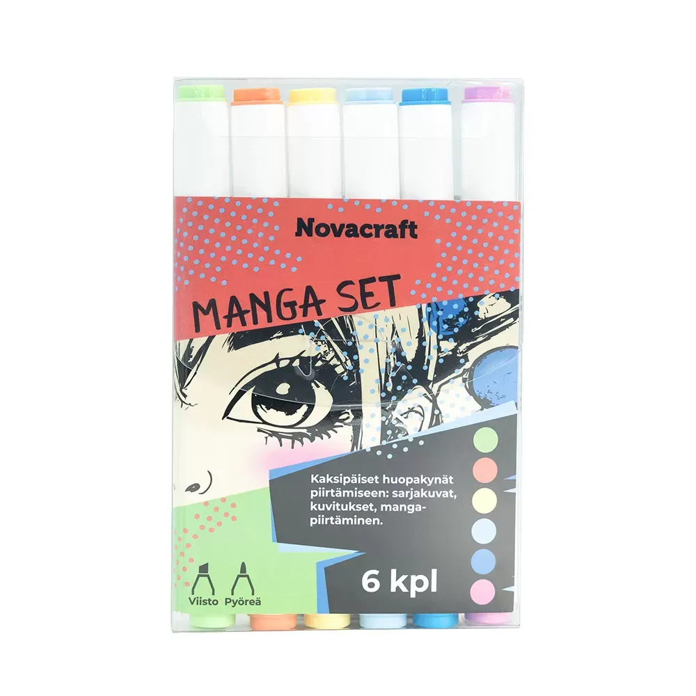 Tussit 6 kpl Manga Set