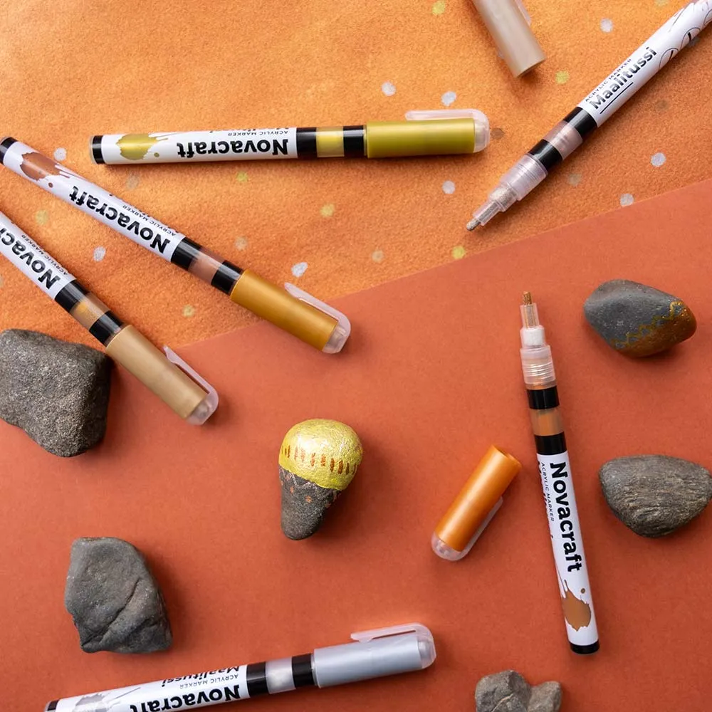 Maalitussi 6 kpl Metallic