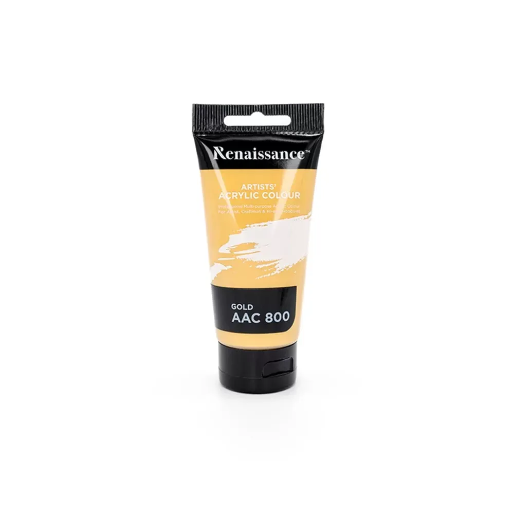 Akryylimaali 75 ml, Gold