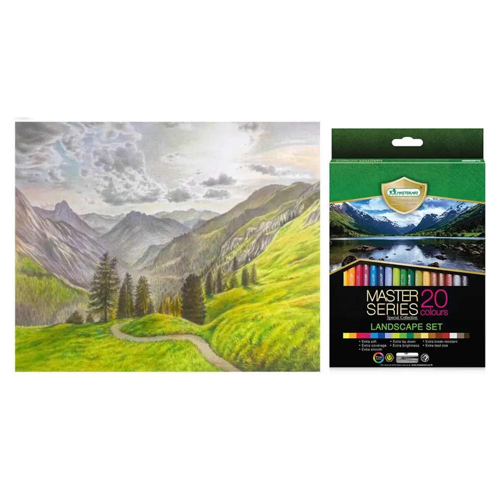 Värikynät 20 kpl, Landscape