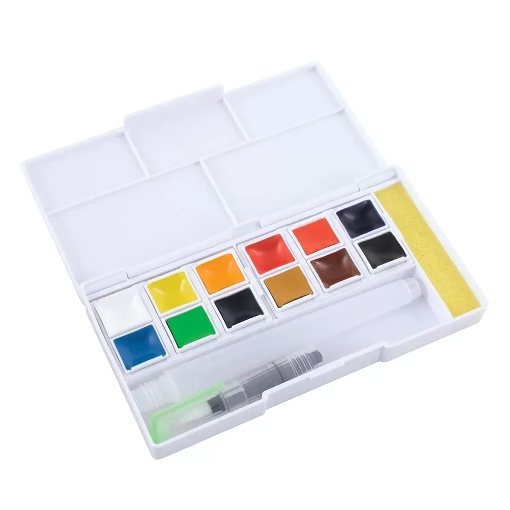 Akvarellinapit 12 kpl