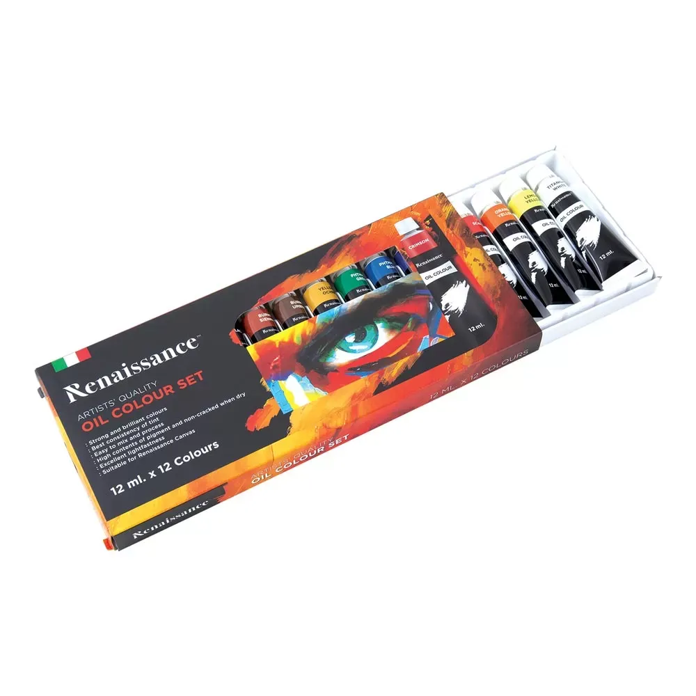 Öljyvärit 12 x 12 ml