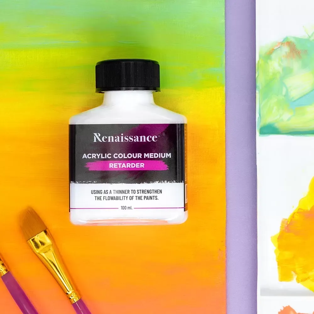 Hidaste akryylimaaleille 100 ml