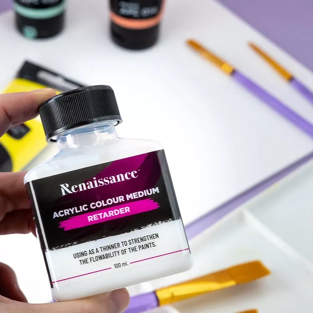 Hidaste akryylimaaleille 100 ml