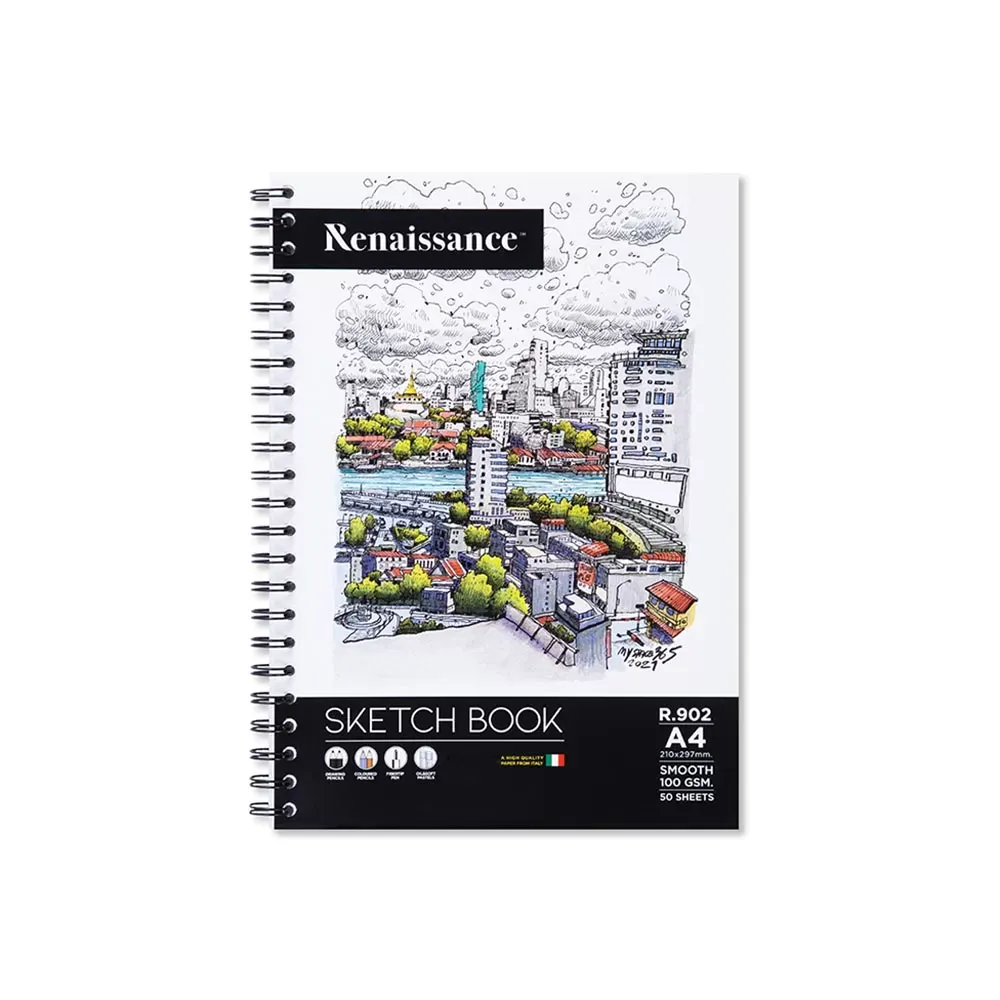 Piirustuslehtiö A4, 100 g