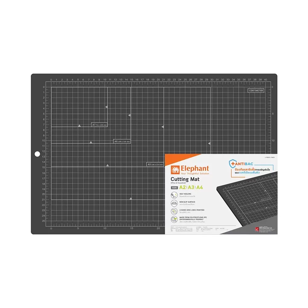 Leikkuualusta musta A3