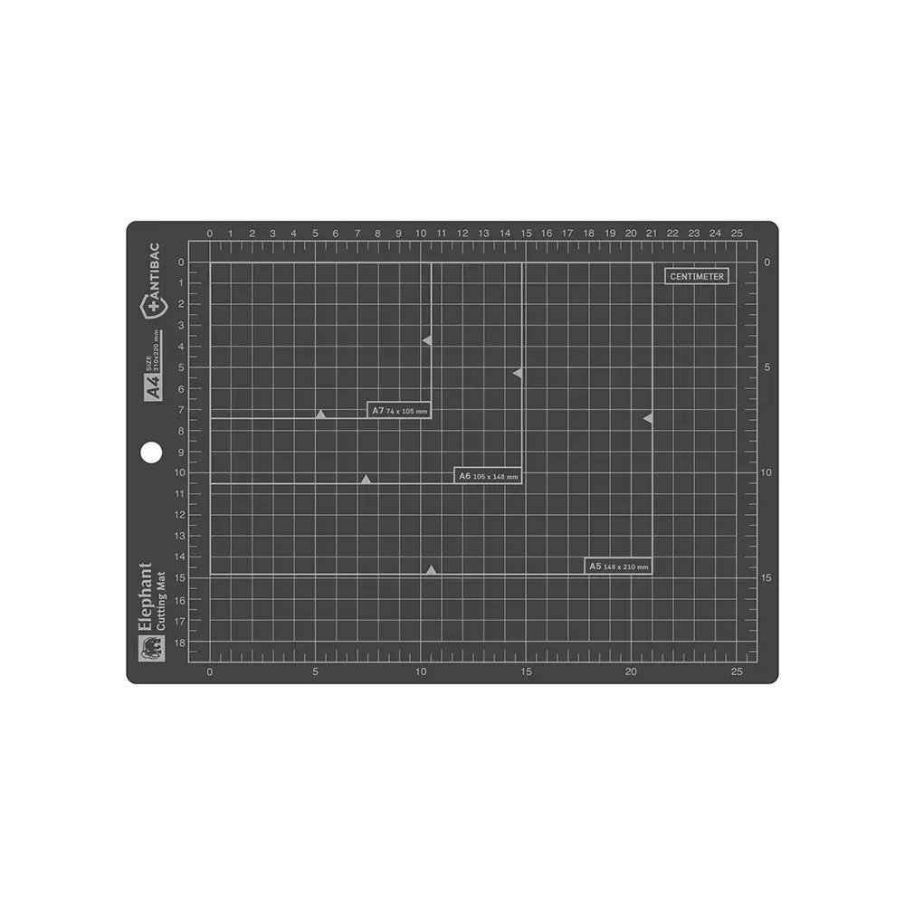 Leikkuualusta musta A4