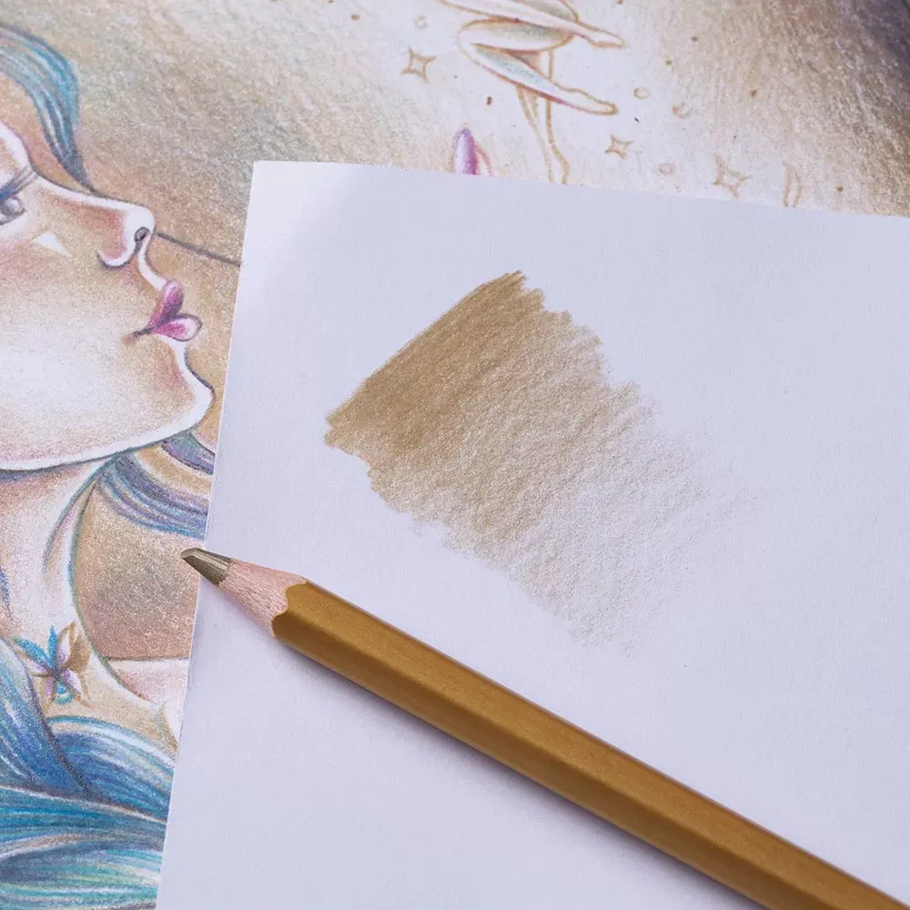 Värikynät 12 kpl, Metallic-sävyt