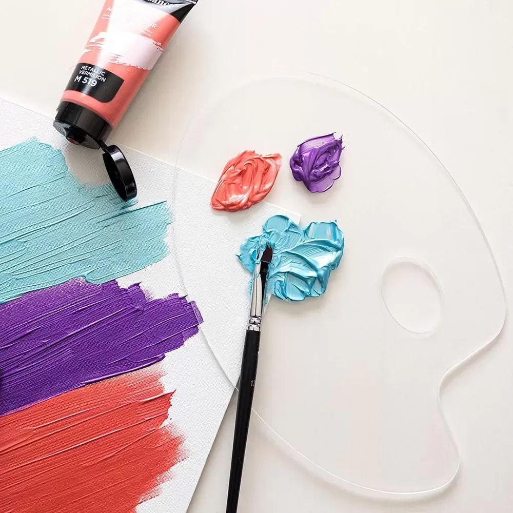 Maalauspaletti akryylia 20 x 30 cm