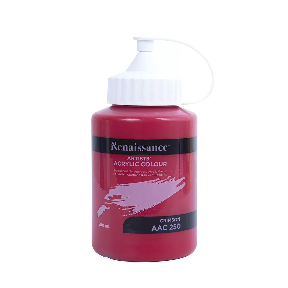 Akryyylimaali 500 ml, Crimson
